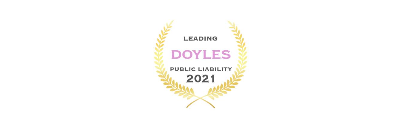 Burgan Lawyers again ranked among the best NSW Personal Injury Law Firms by Doyle’s Guide 2021