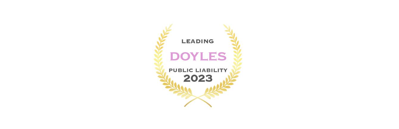 Burgan Lawyers again ranked among the best NSW Personal Injury Law Firms by Doyle’s Guide 2023